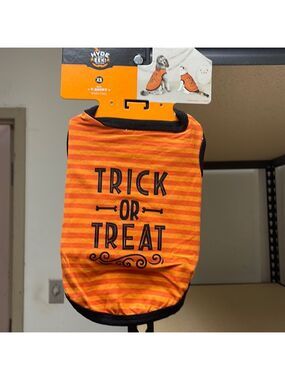 Multiple Sizes Available NWT Trick or Treat Dog Shirt